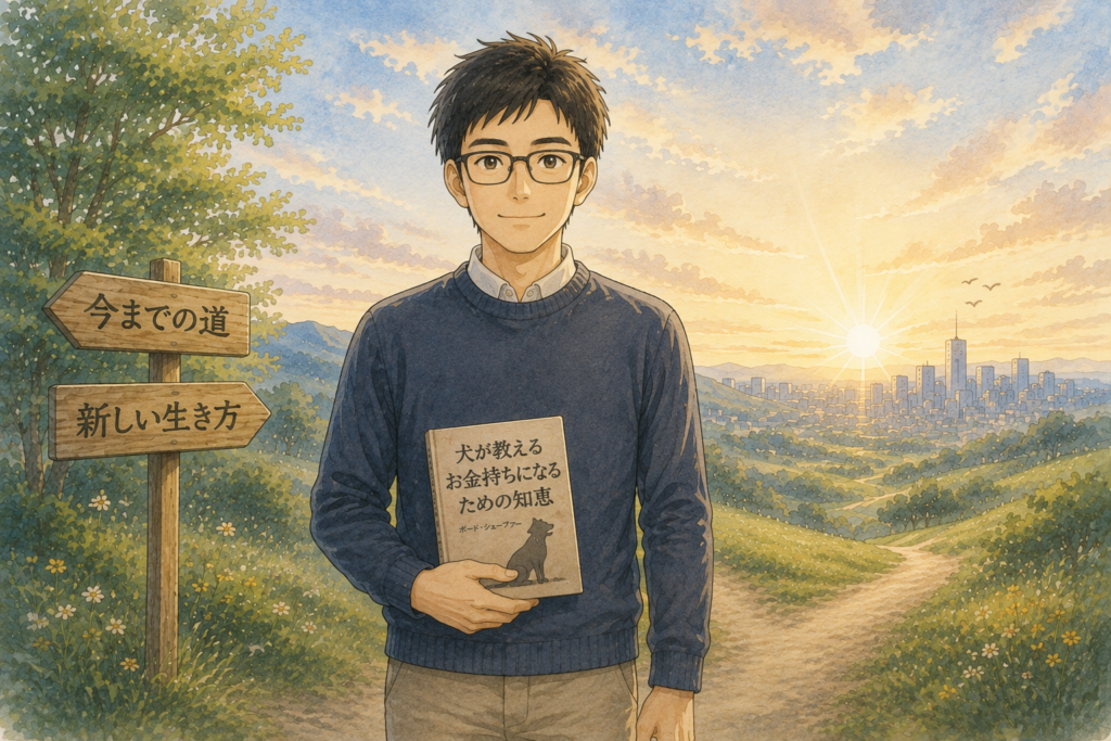 一冊の本との出会いから新しい生き方を知ったタカ